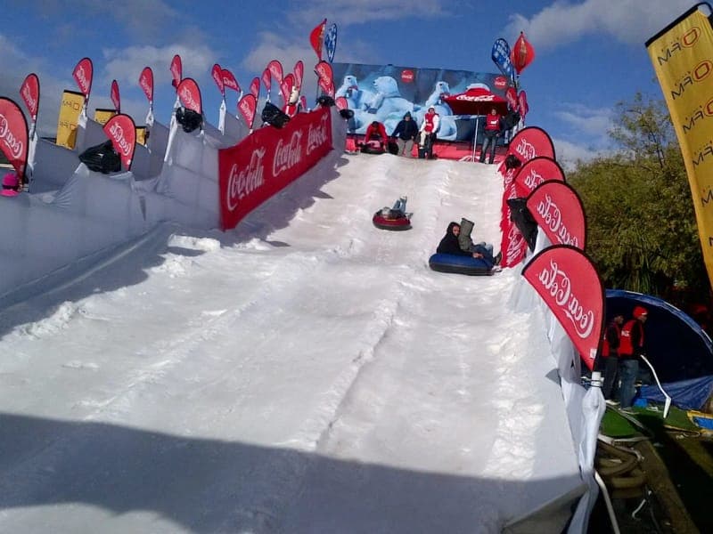 Coca-Cola Snow Ramp