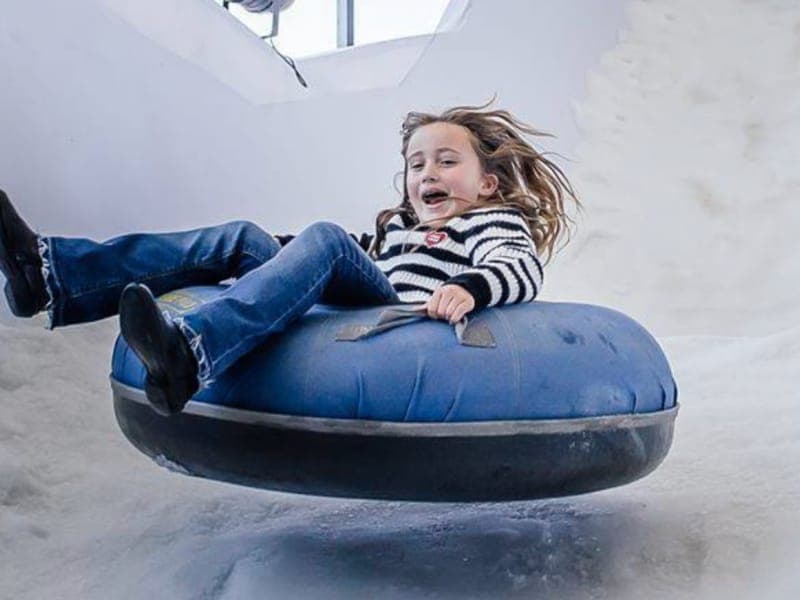 Snow Tubing Fun